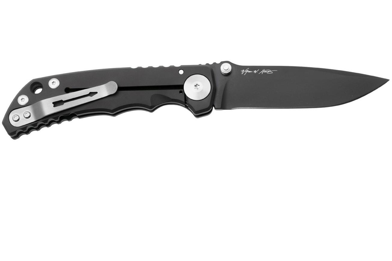 Spartan Blades Harsey Folder, Black PVD, Silver hardware SF5BK-SHW zakmes