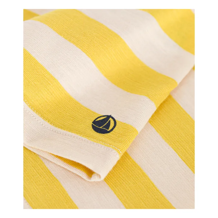 Petit Bateau T-shirt Metea Jersey Flammé | Jaune