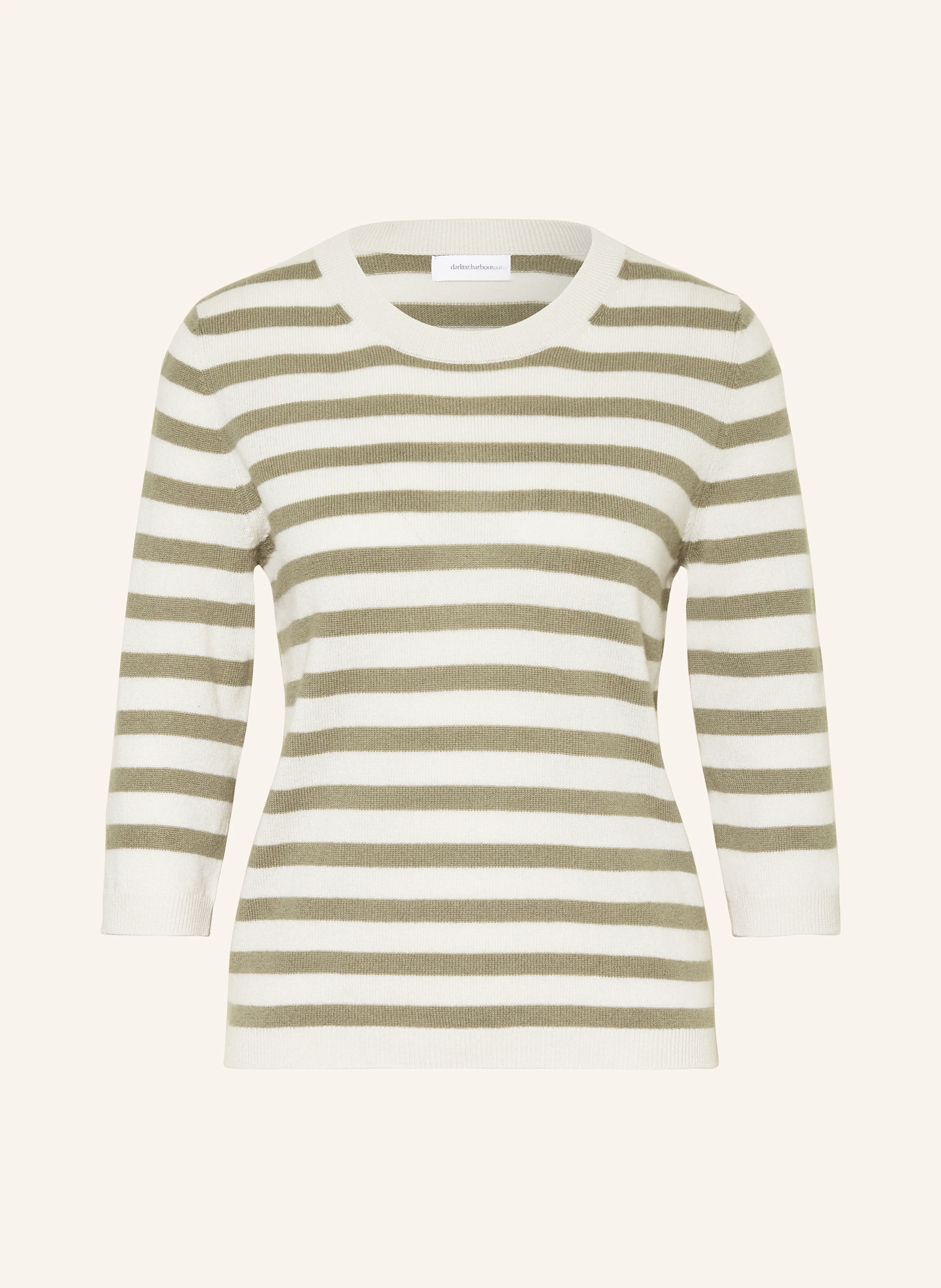 darling harbour Cashmere-Pullover mit 3/4-Arm
