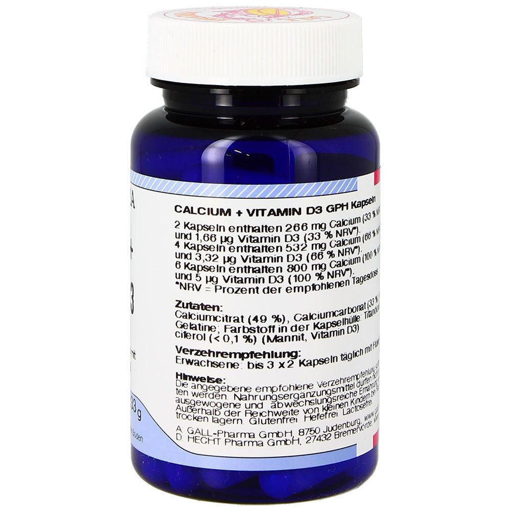 GALL PHARMA CALCIUM + VITAMIN D3