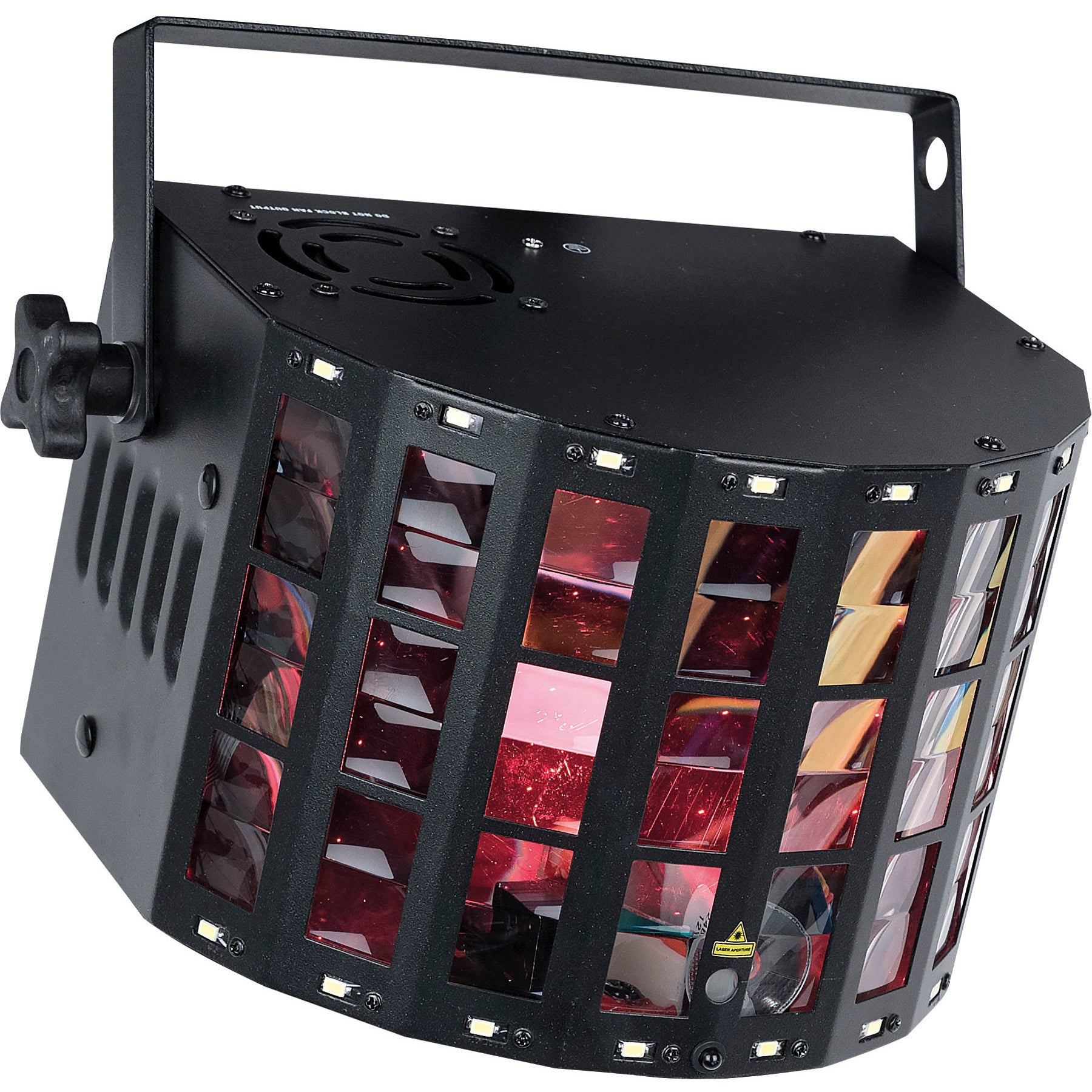 Showtec Energetic LED derby patroonlaser en SMD strobe