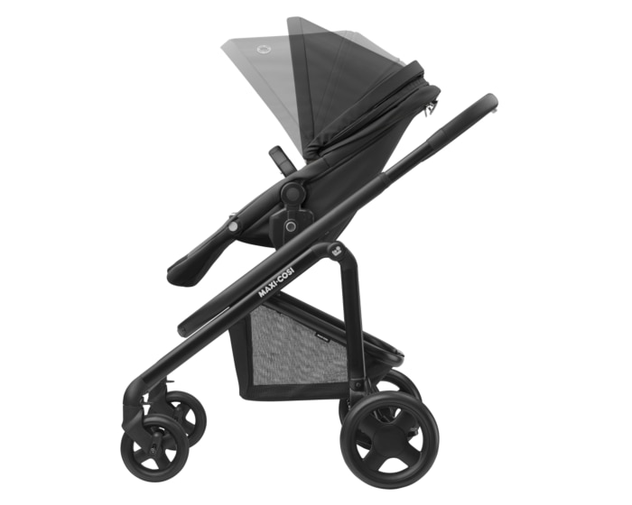 Lila CP 6 M - 4 Y   0 - 22 kg    Einhändiger Klappmechanismus |    Klimaregulierende Matratze |    „Easy-in”-Gurtsystem |    Integriertes Netz |