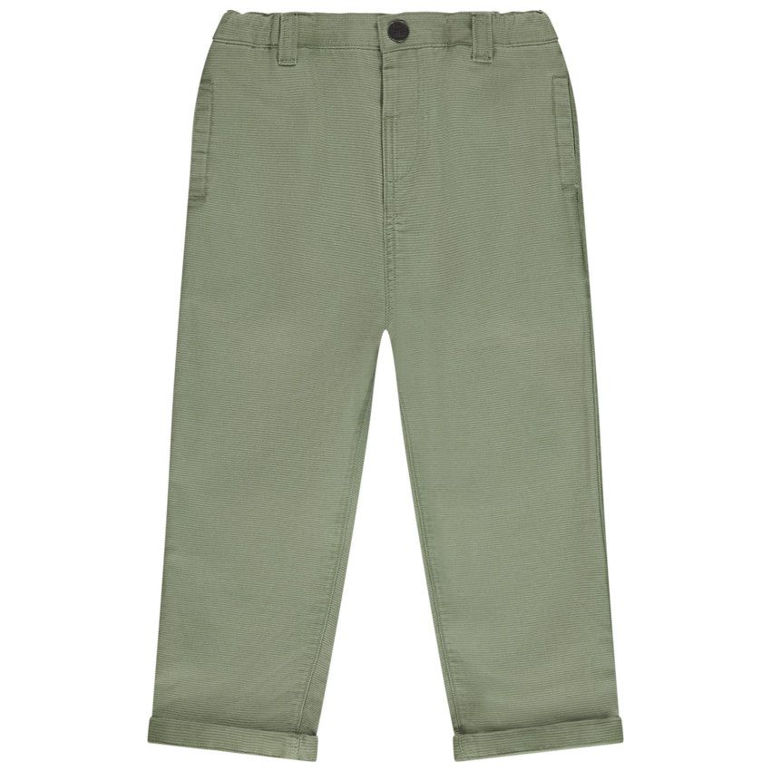 Pantalon en toile armurée pour bébé garçon - Vert