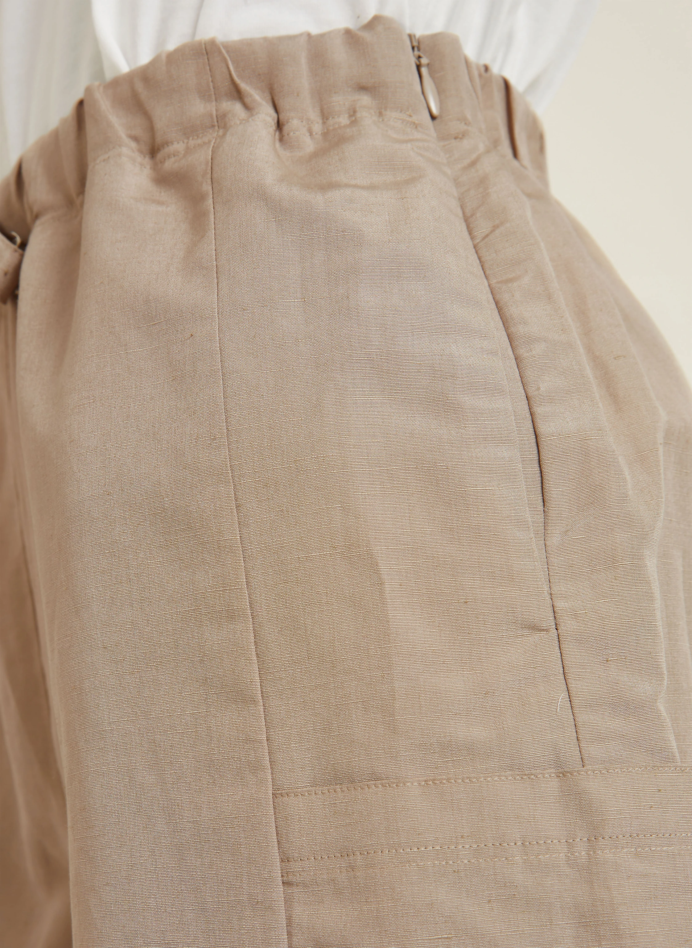 Max Mara Shorts QUEBEC mit Leinen und Seide
