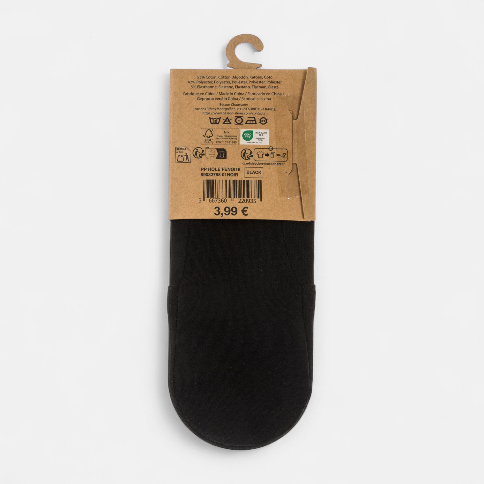 Chaussettes Femme noir