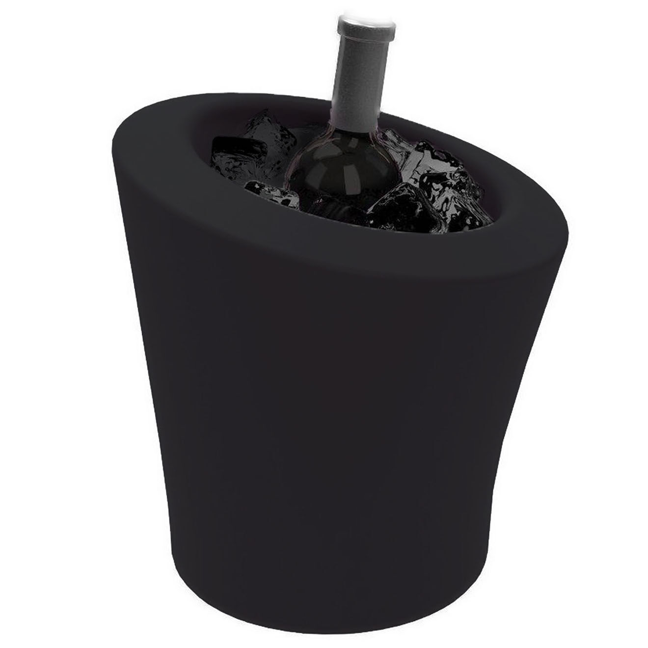 Serralunga Pot à glaçons design par serralunga anthracite - 28x30x29 cm