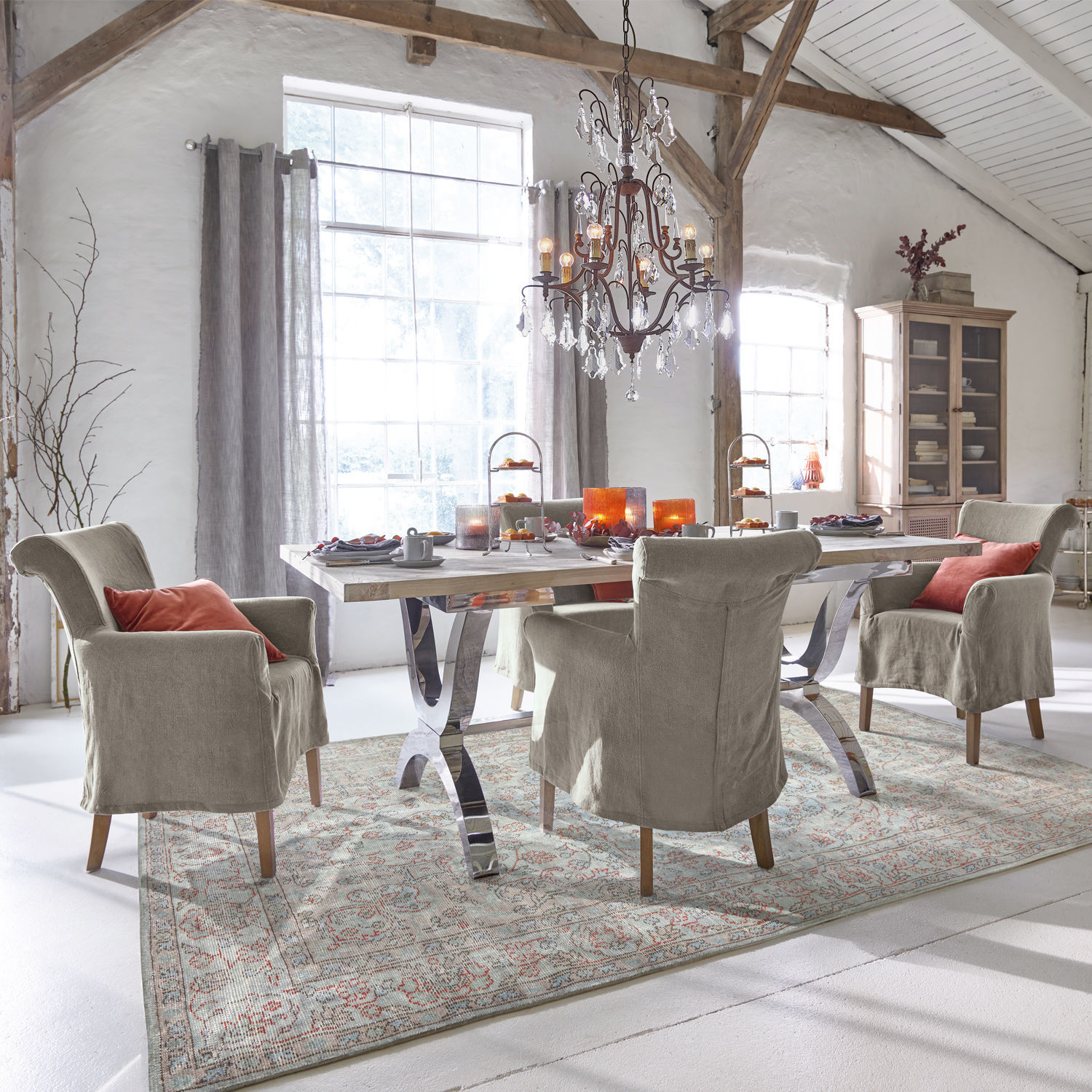 Stuhl Amherst grau