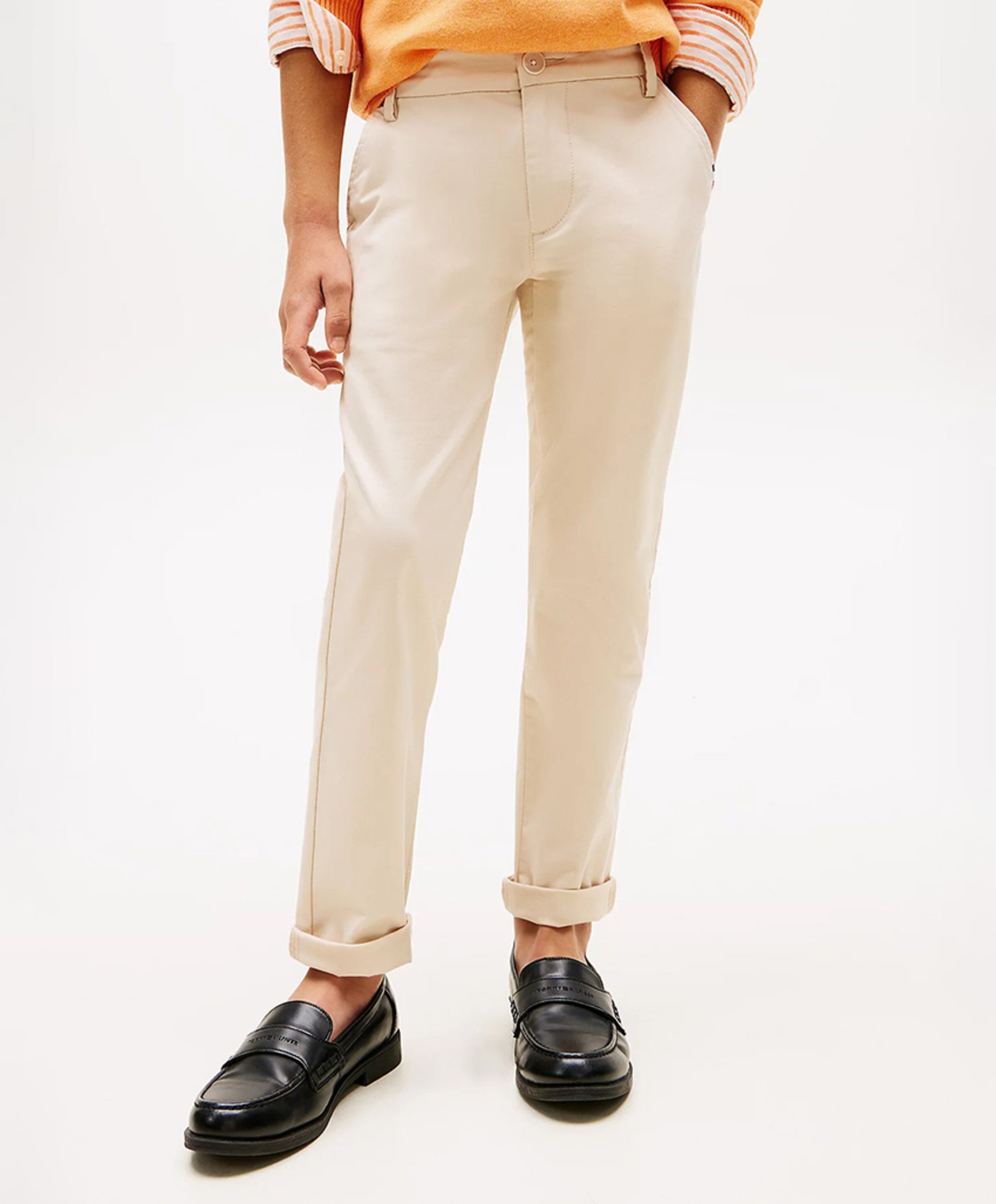 Tommy Hilfiger 1985 CHINO jongens broek beige