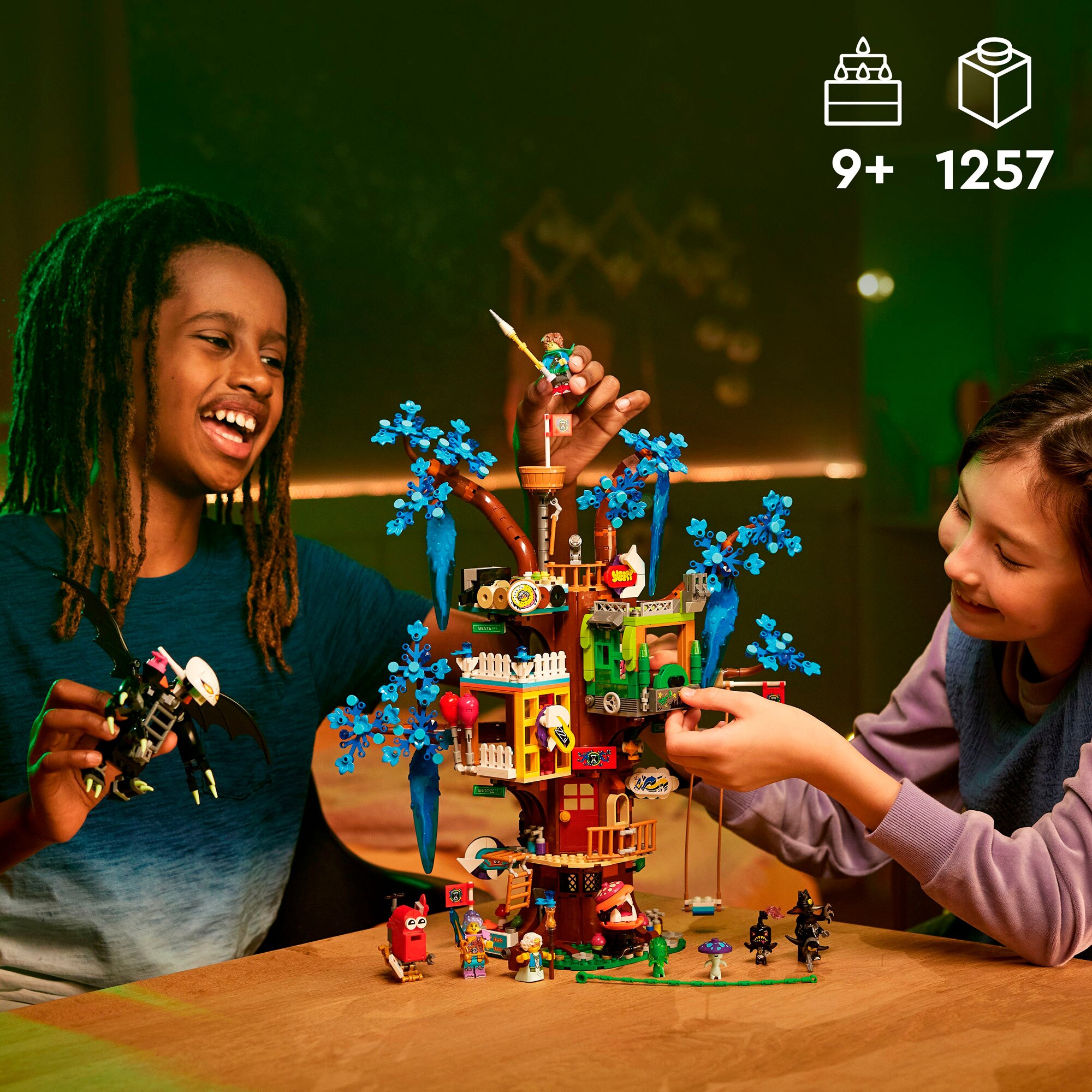LEGO Konstruktionsspielzeug DREAMZzz Fantastisches Baumhaus