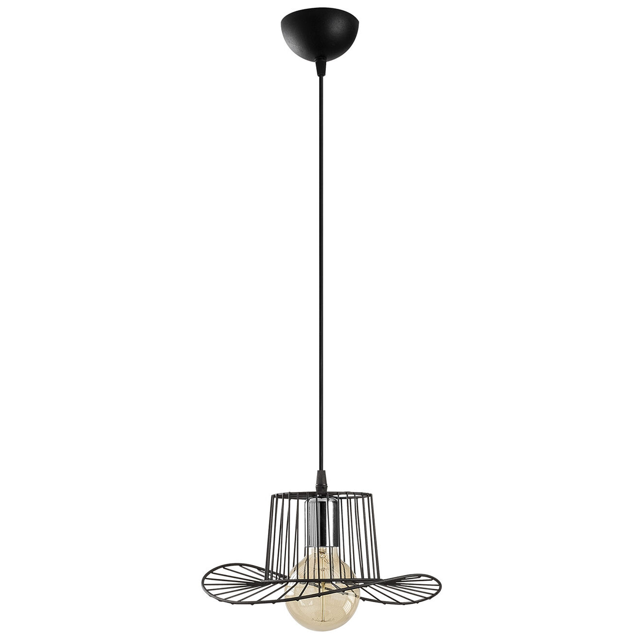 Opviq Suspension Tel noire - 30x110 cm