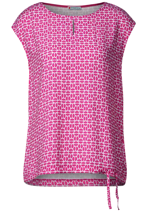Materialmix Shirt - smell of rose