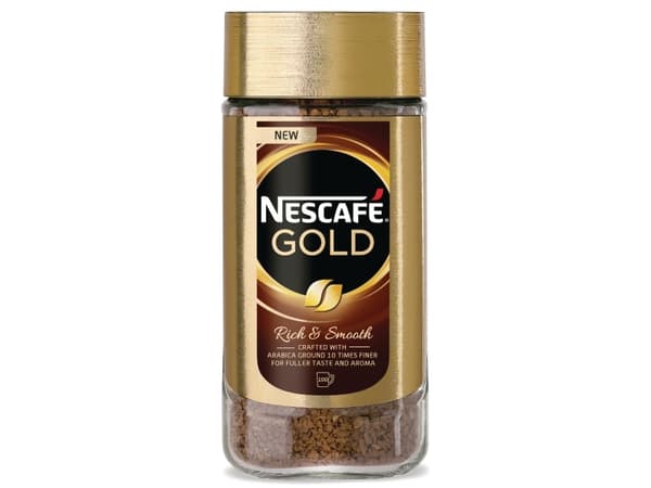 Kaffe Nescafe Gold 200g frysetørret instant,6 glas x 200 gr/krt