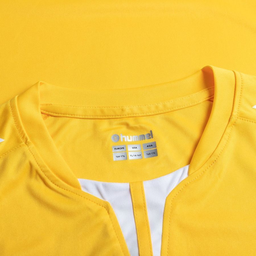 Hummel Core Poly Maillot Manches Longues - Jaune Enfant
