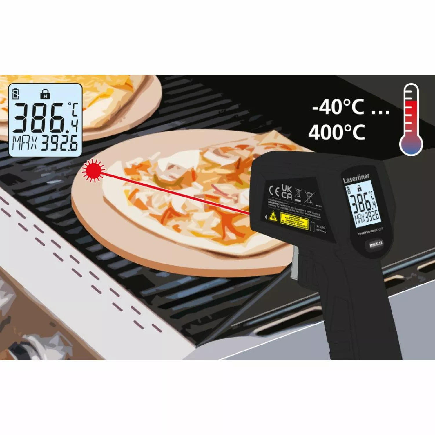 Laserliner ThermoSpot Temperatuurmeettoestel