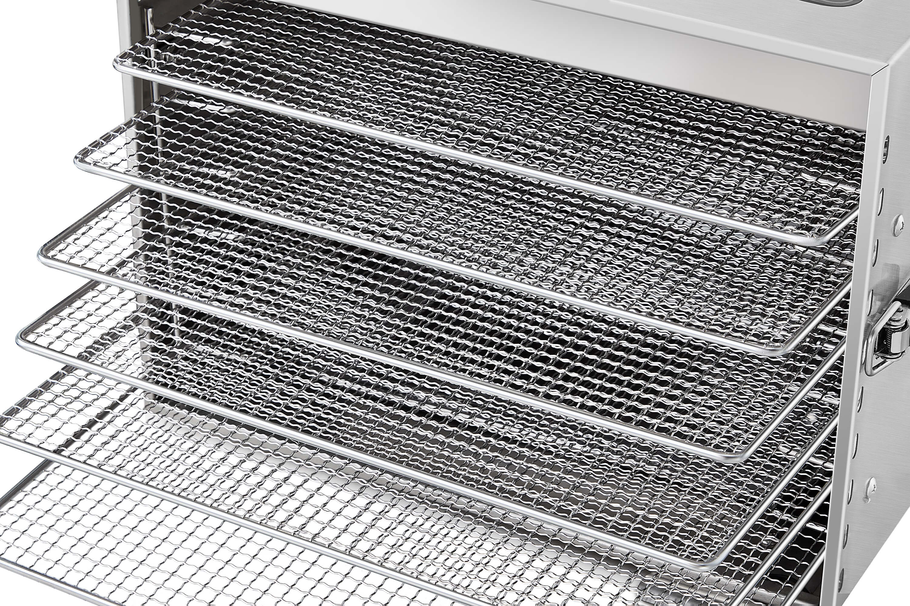 Steinborg Dörrautomat Edelstahl 6 Etagen 24h Timer 400W
