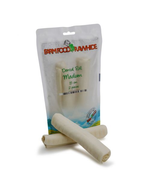 Farm Food Rawhide Dental Roll Rund - Hondensnacks