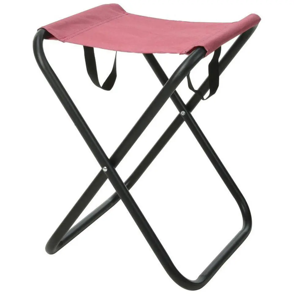 Redcliffs Outdoor Camping/outdoor krukje - Inklapbaar - roze