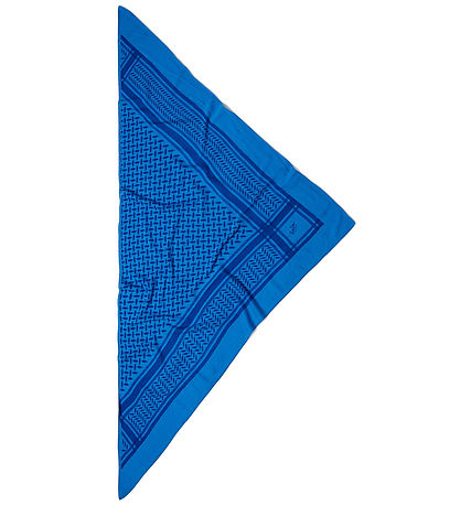 Lala Berlin Schal - Triangle Trinity Classic+ M - Blau