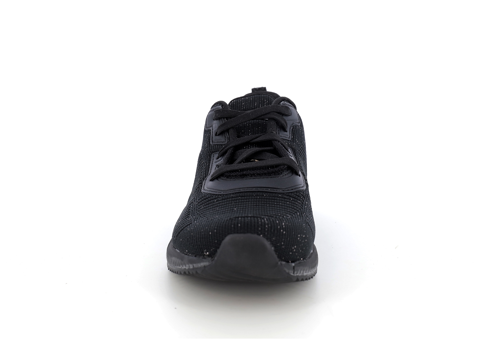Skechers-BOBS SQUAD TOTAL GLAM Matières combinées Noir paillette
