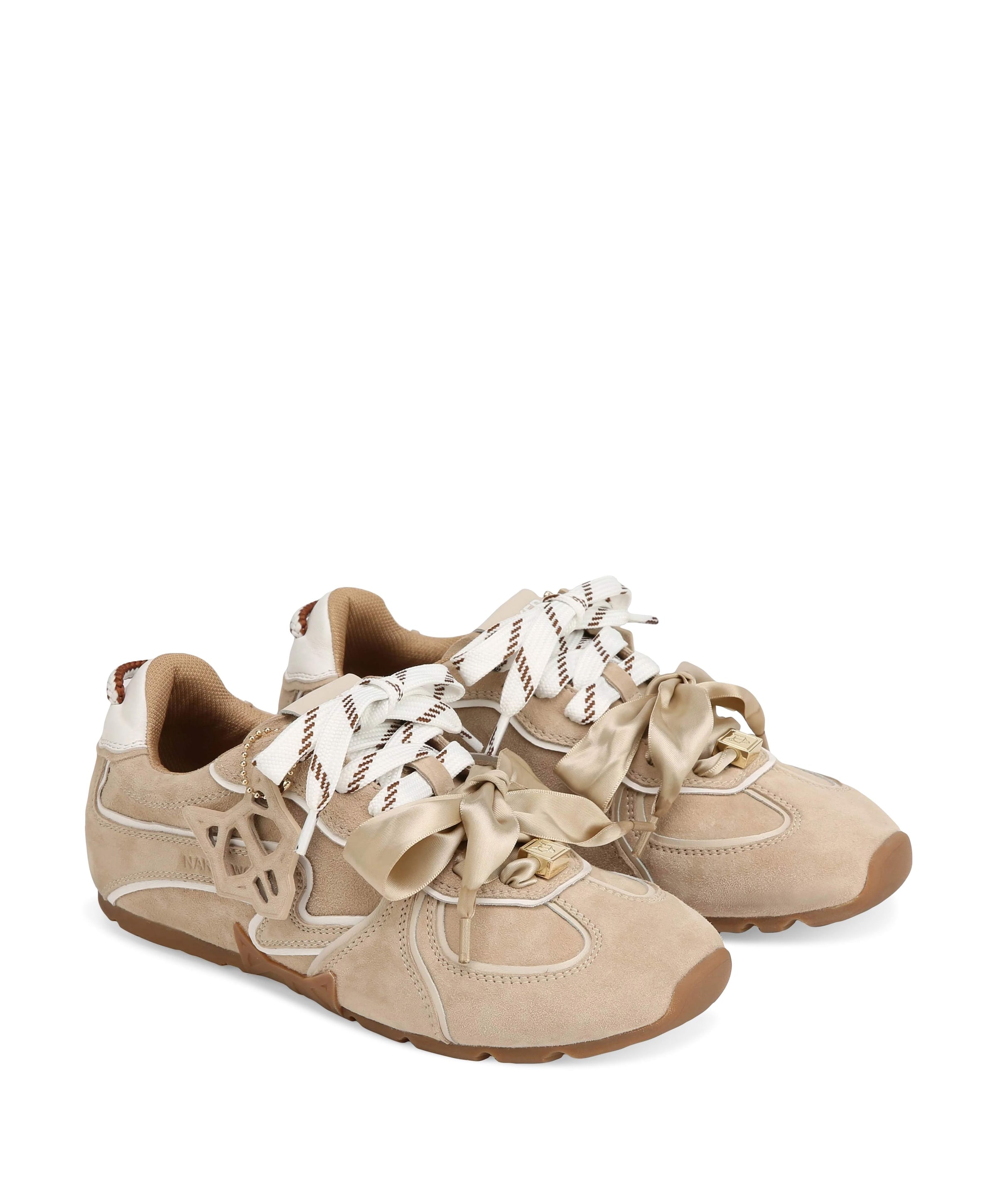 Naked Wolfe dames sneakers beige