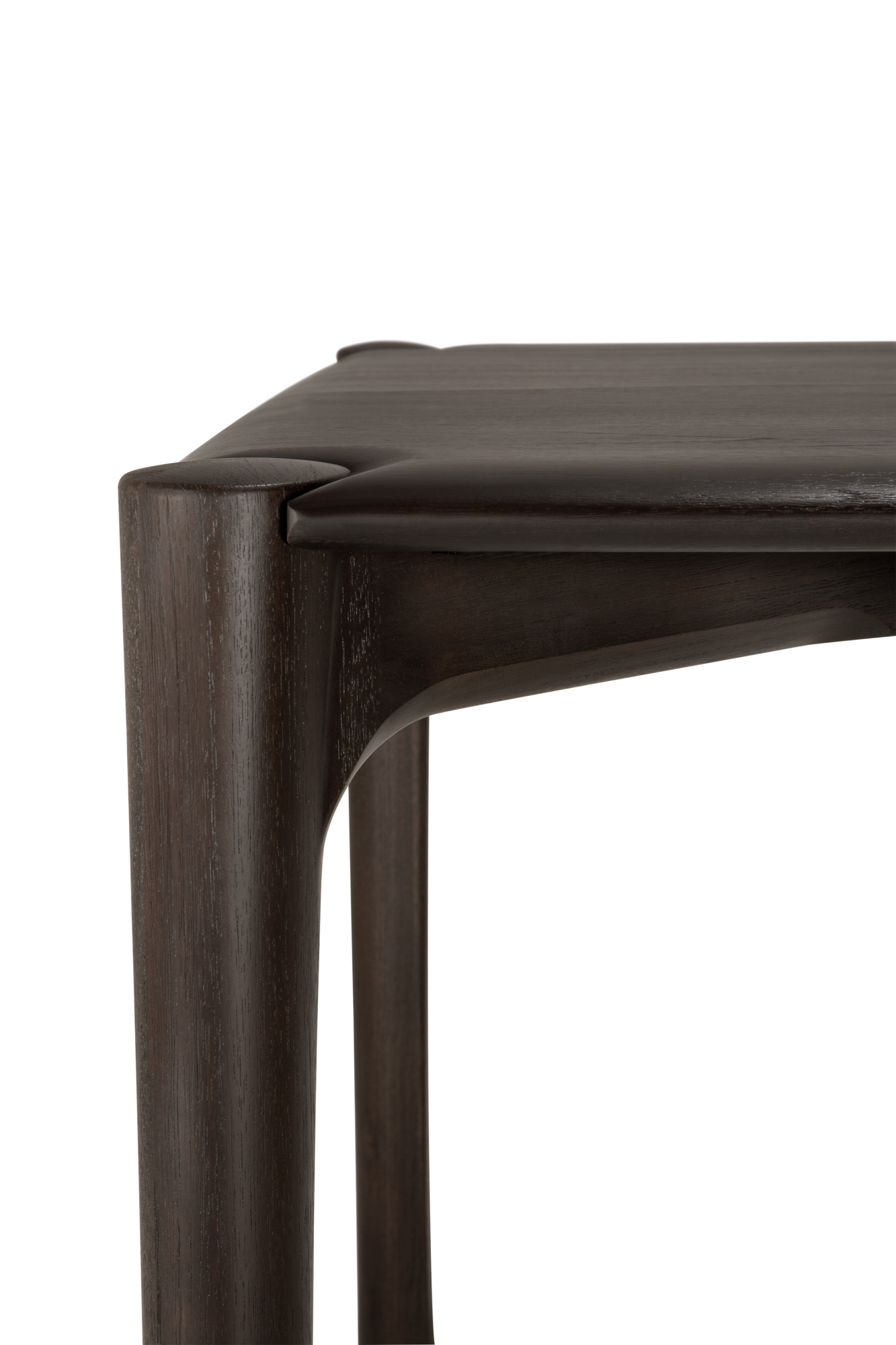 Eettafel PI teak donkerbruin gelakt 200x90 cm