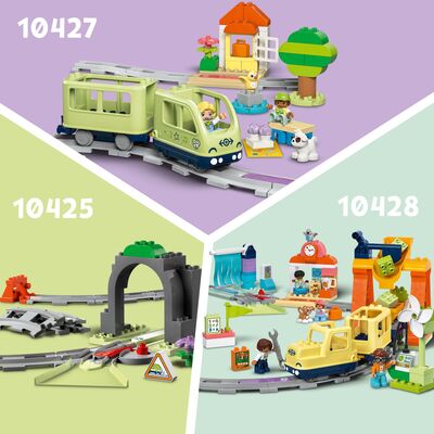LEGO DUPLO Town 10426 Utvidelsessett med togbro og skinner