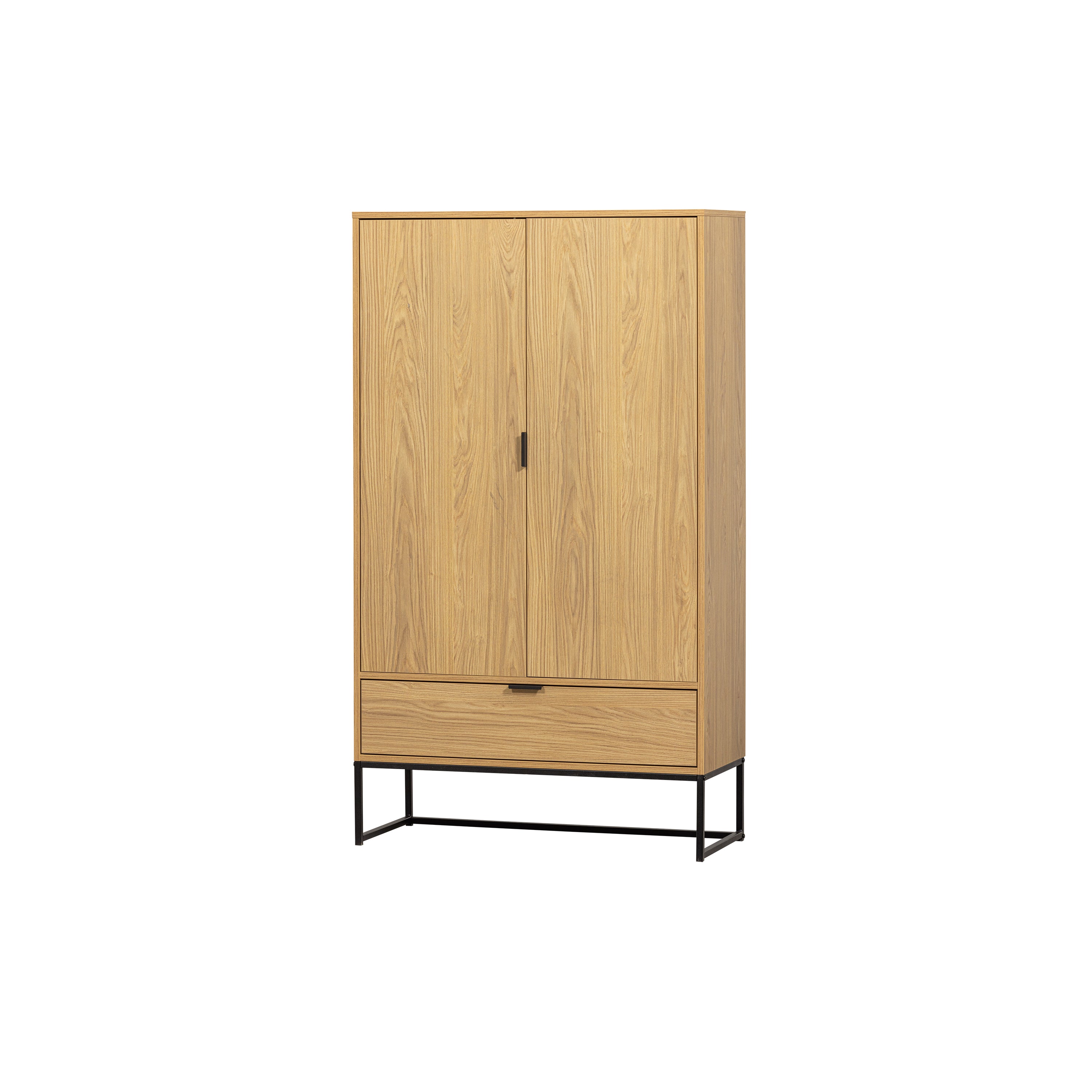 WOOOD Silas Opbergkast B 85 cm - Eiken