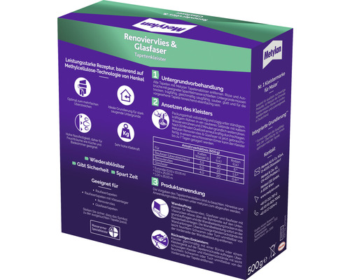 Metylan Renovatievlies & Glasvezelbehanglijm 500 g