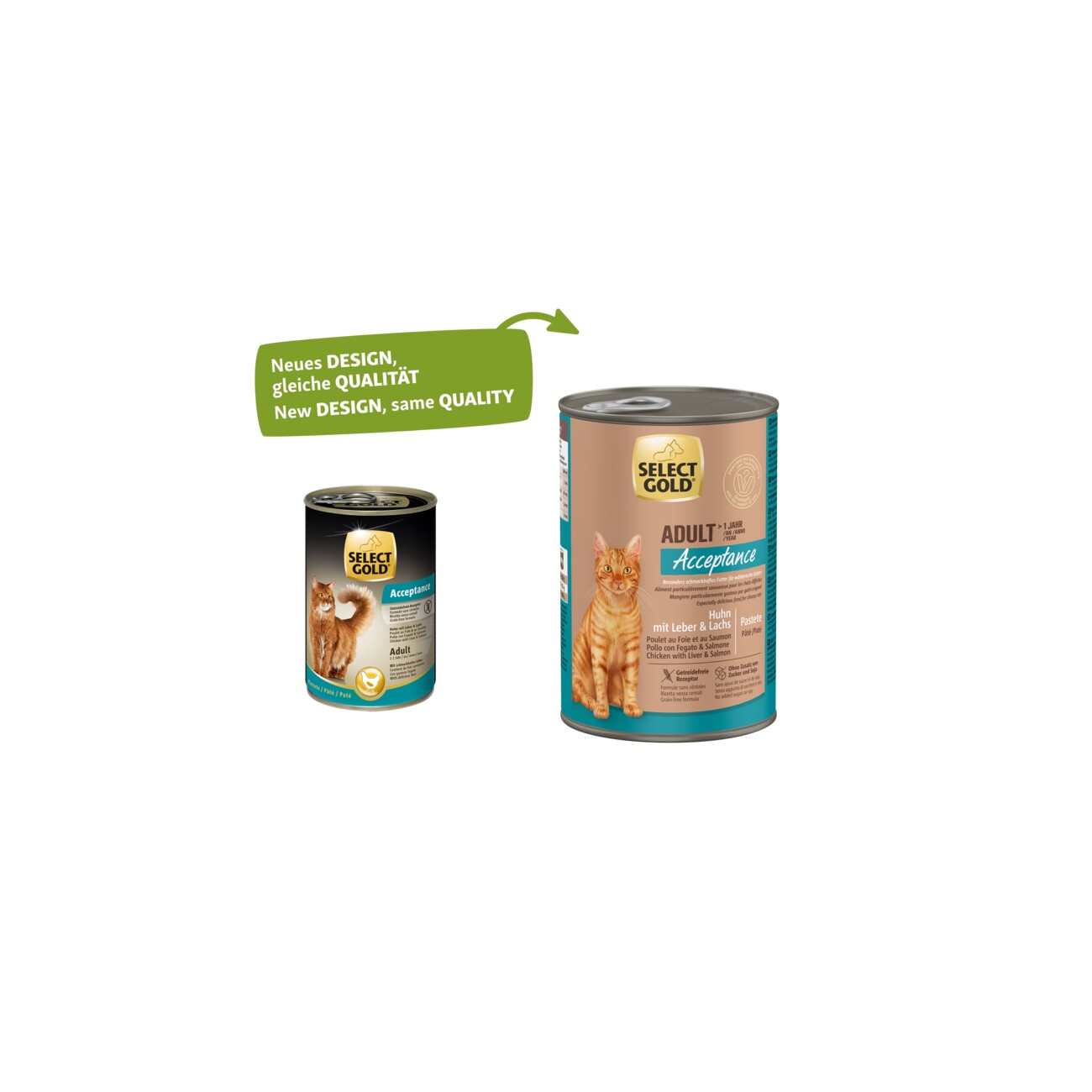 SELECT GOLD Adult Acceptance 6x400 g