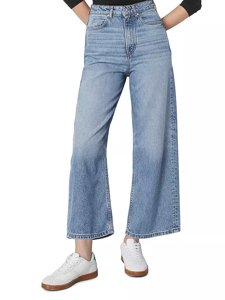 MARC O'POLO High Waist Culotte TOLVA hellblau