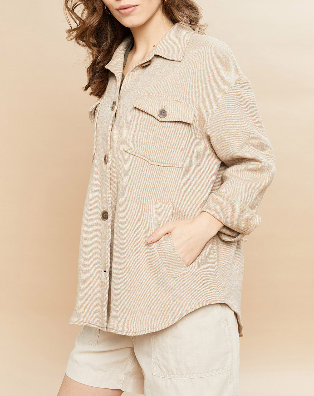 Hartford Veste Voltige beige