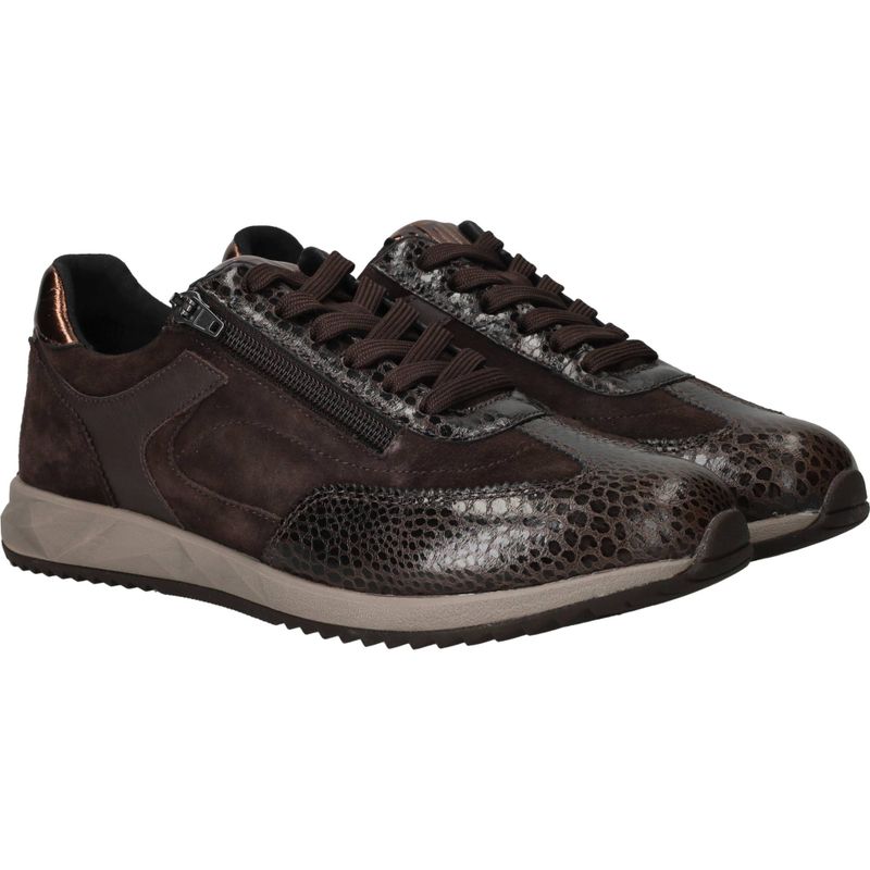 Waldlaufer Janett Veterschoenen Bruin Dames