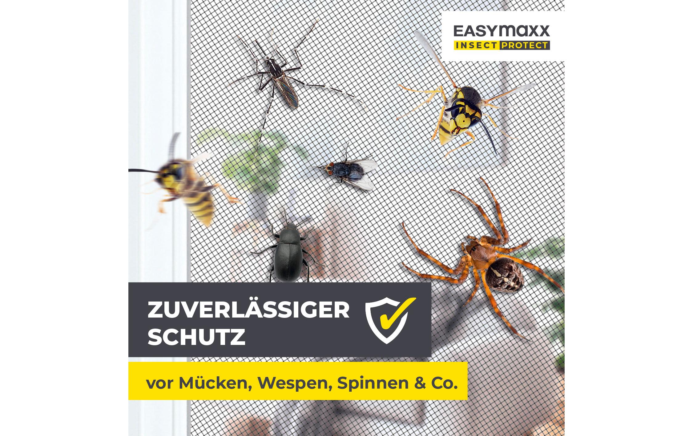 Fliegengitter Magic Click 1.5 x 1.3 mFenster-Moskitonetz