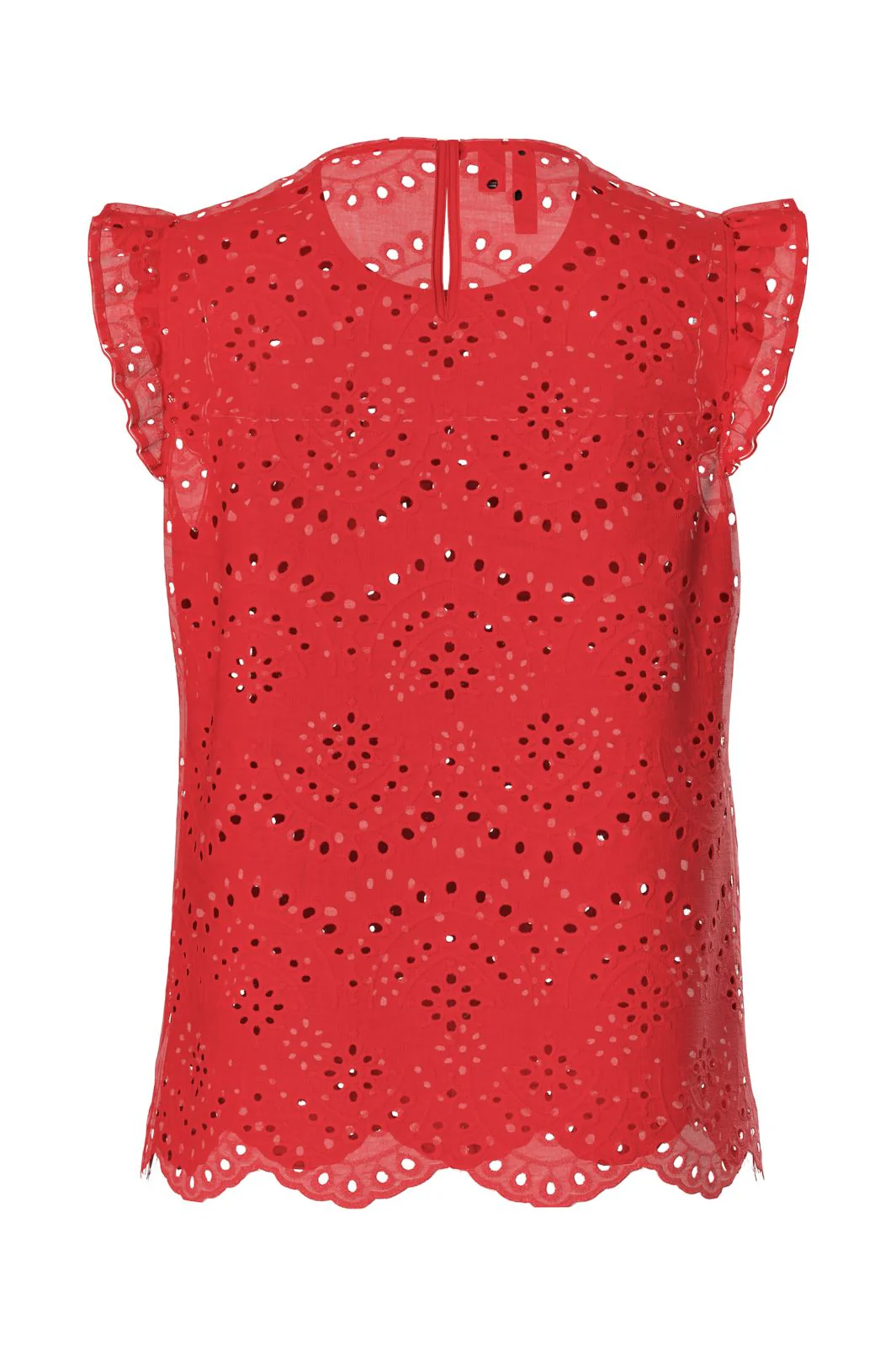 Pieces Pcvilde Sl Top 4707646 poppy red