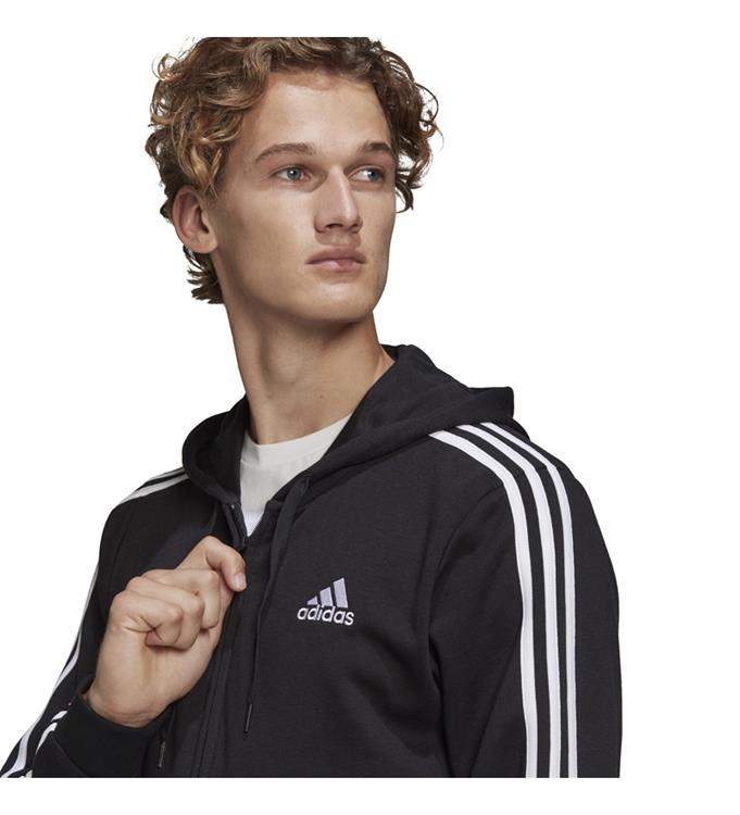 adidas Men 3S French Terry FZ Hoodie