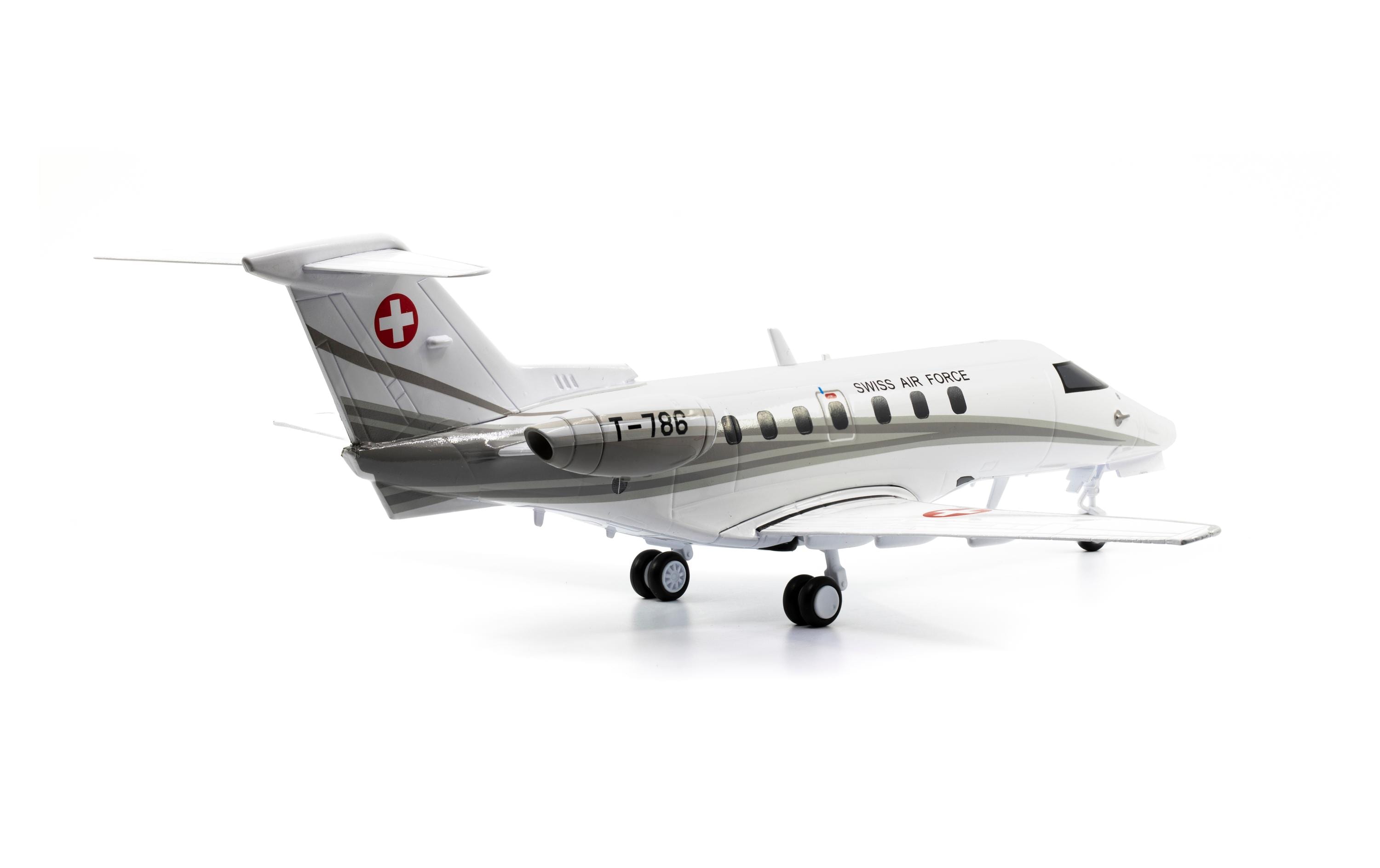 PC-24 Bundesrat-Jet Swiss Air Force 1:72Militärflugzeug Modell
