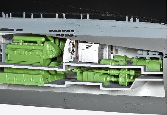 Revell - German Subamrine Type Xxi Ubåd Byggesæt - 1:144 - 05078