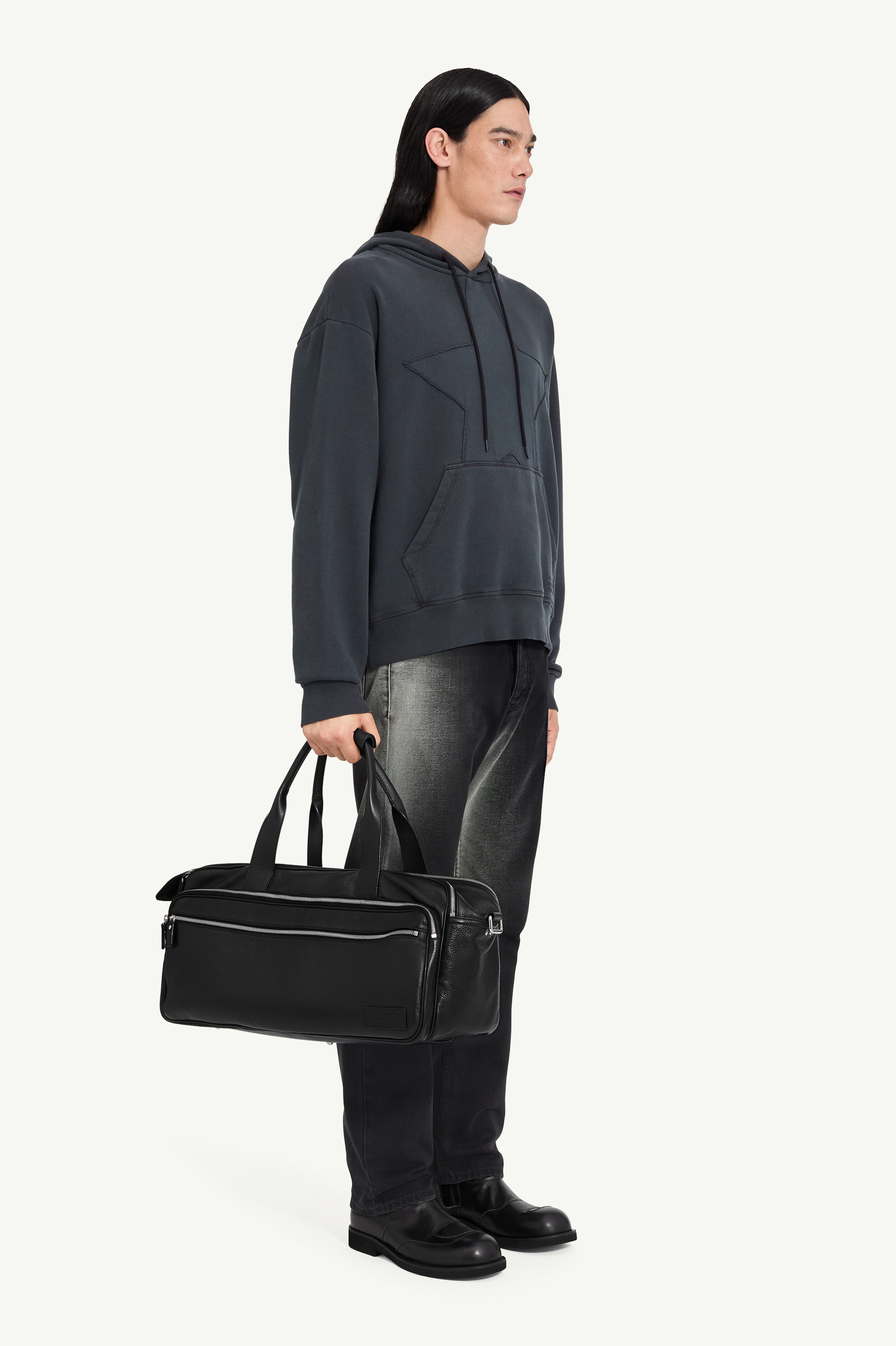 Sweat-shirt à motif étoile en coton pour homme | MM6