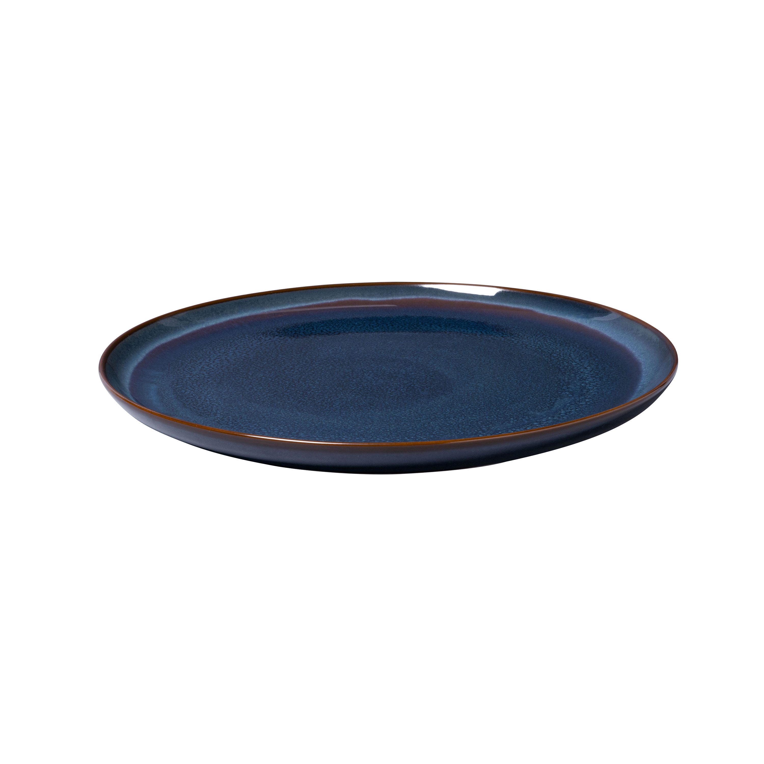 Crafted Dinner plate Blue, 11.5'', Premium Porcelain