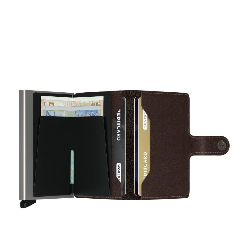 Secrid Mini Wallet Original Dark Brown
