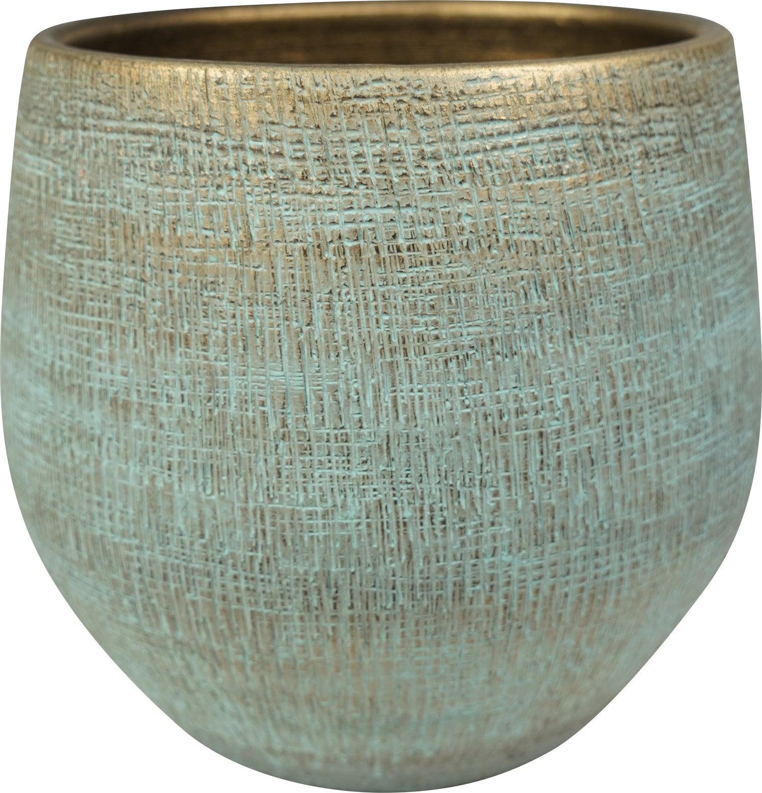 TS bloempot Ryan blauw D 22 H 20 cm