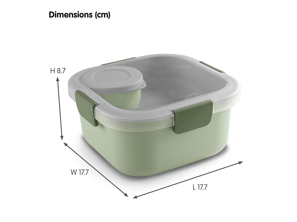 Sunware sigma home food set van 2 lunchbox - groen