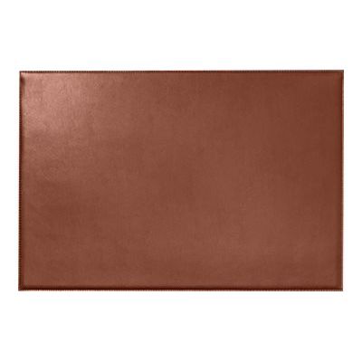 L'Agenda Moderne Satiny - Sous-main simple - 56 x 38 cm - marron - Quo Vadis