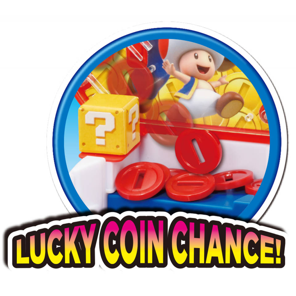 Super Mario geluksmunten spel