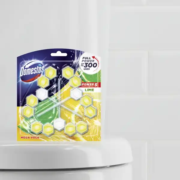 Power 5 WC-Stein Limette Megapack