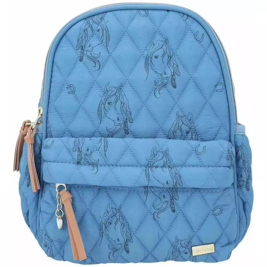 Depesche Rucksack Blue Quilt Miss Melody blau