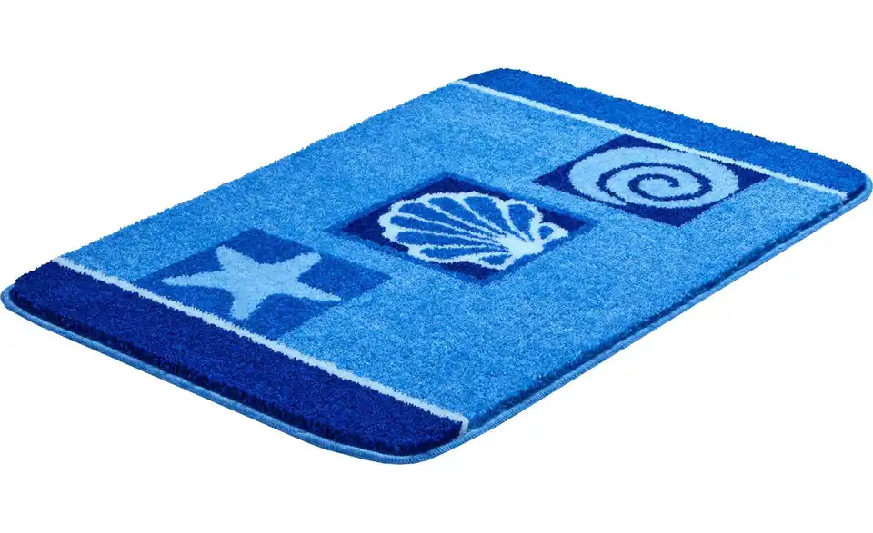 Grund Badematte Blau 65x115 cm