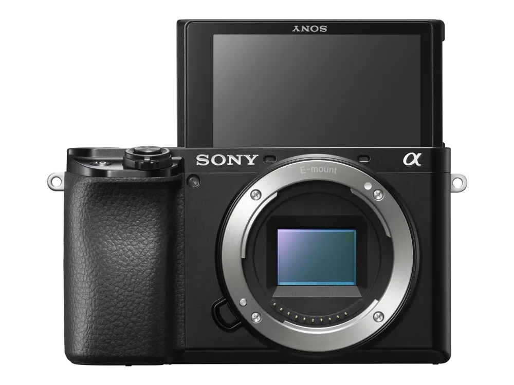 Sony a6100 ILCE-6100 - Digitalkamera - spejlløst - 24.2 MP - APS-C - 4K / 30 fps - kun kamerahus - Wi-Fi, NFC, Bluetooth - sort