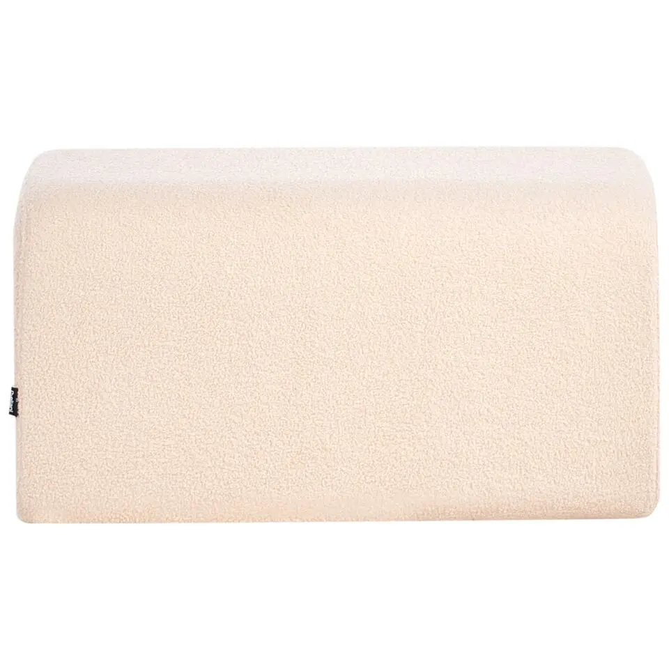 SINCLAIR - Poef - Beige - Bouclé