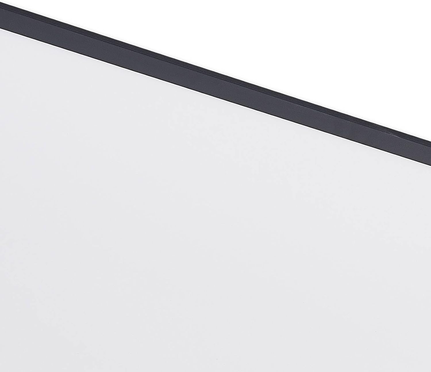 Lindby LED Panel Nelios (Modern) in Schwarz aus Aluminium (1 flammig,) - Bürolampe Deckenlampe Deckenleuchte Lampe Wohnzimmerleuchte
